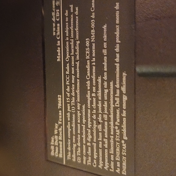 Dell E173FP lcd monitor 17" - Picture 3 of 6